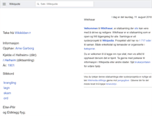Tablet Screenshot of nn.wikiquote.org