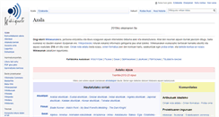 Desktop Screenshot of eu.wikiquote.org
