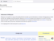 Tablet Screenshot of no.wikiquote.org