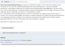 Tablet Screenshot of nl.wikiquote.org