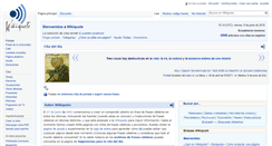 Desktop Screenshot of es.wikiquote.org