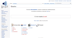 Desktop Screenshot of fi.wikiquote.org