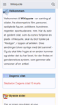 Mobile Screenshot of da.wikiquote.org